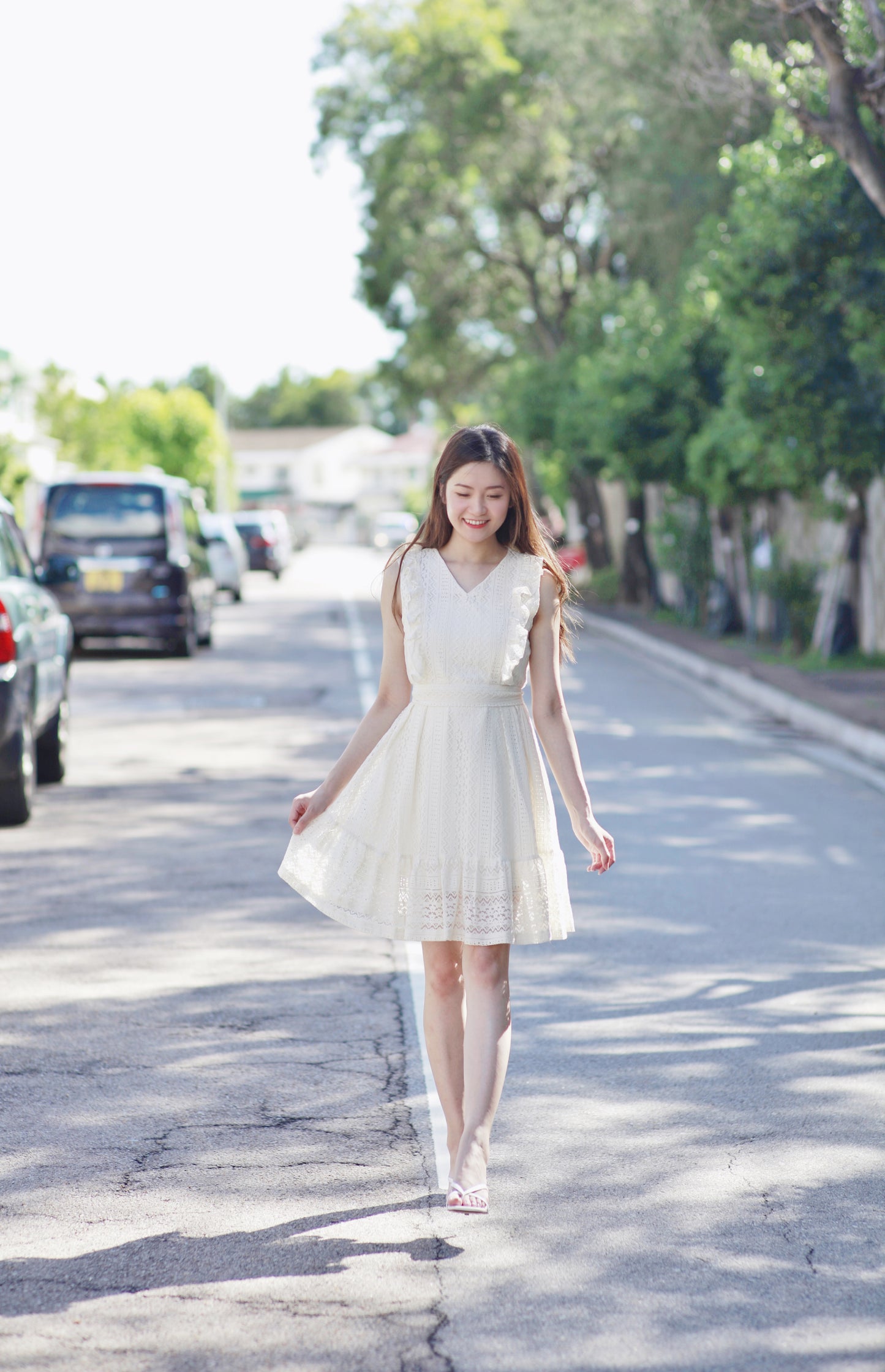 韓國蕾絲連身裙