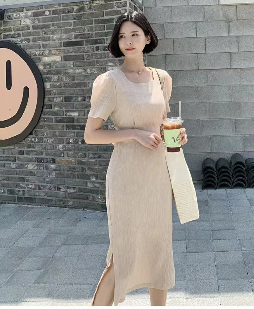 韓國高雅氣質連衣裙