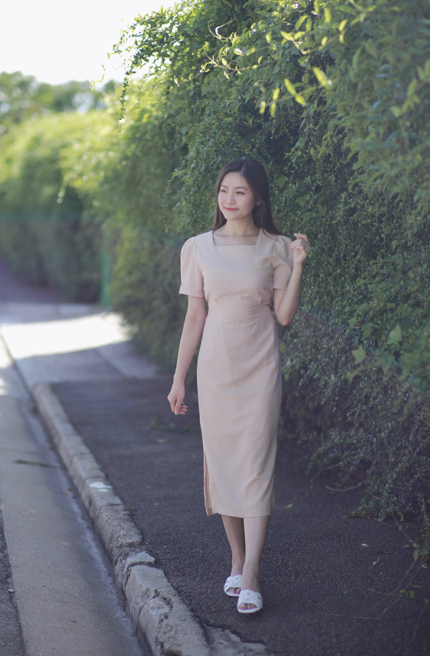 韓國高雅氣質連衣裙