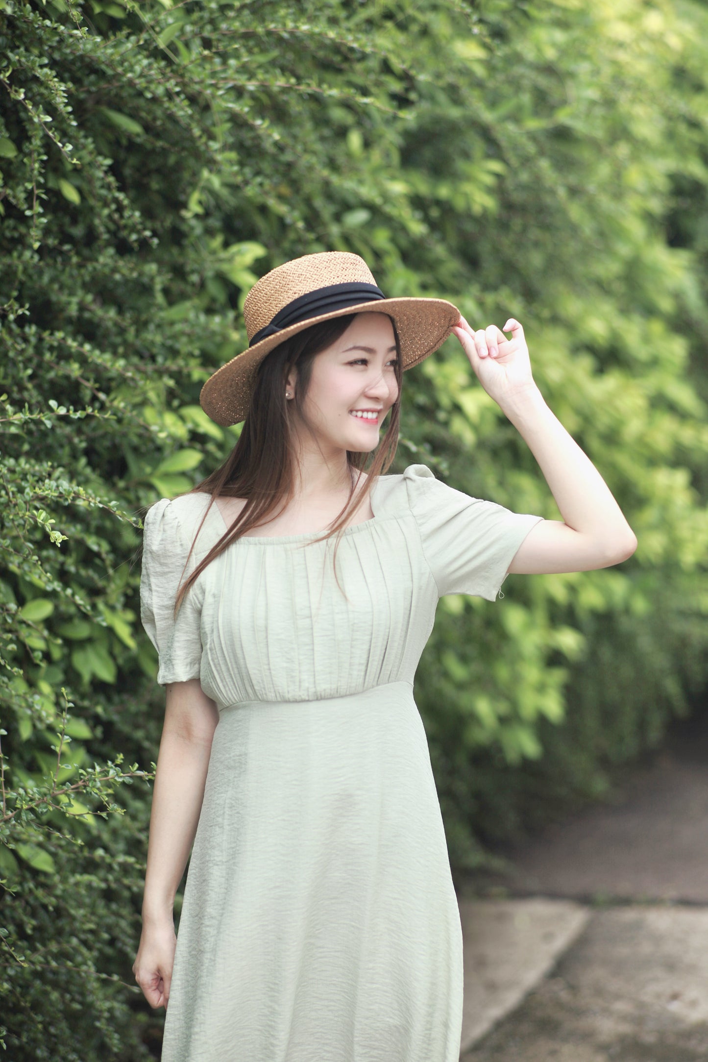 韓國清新氣質連衣裙